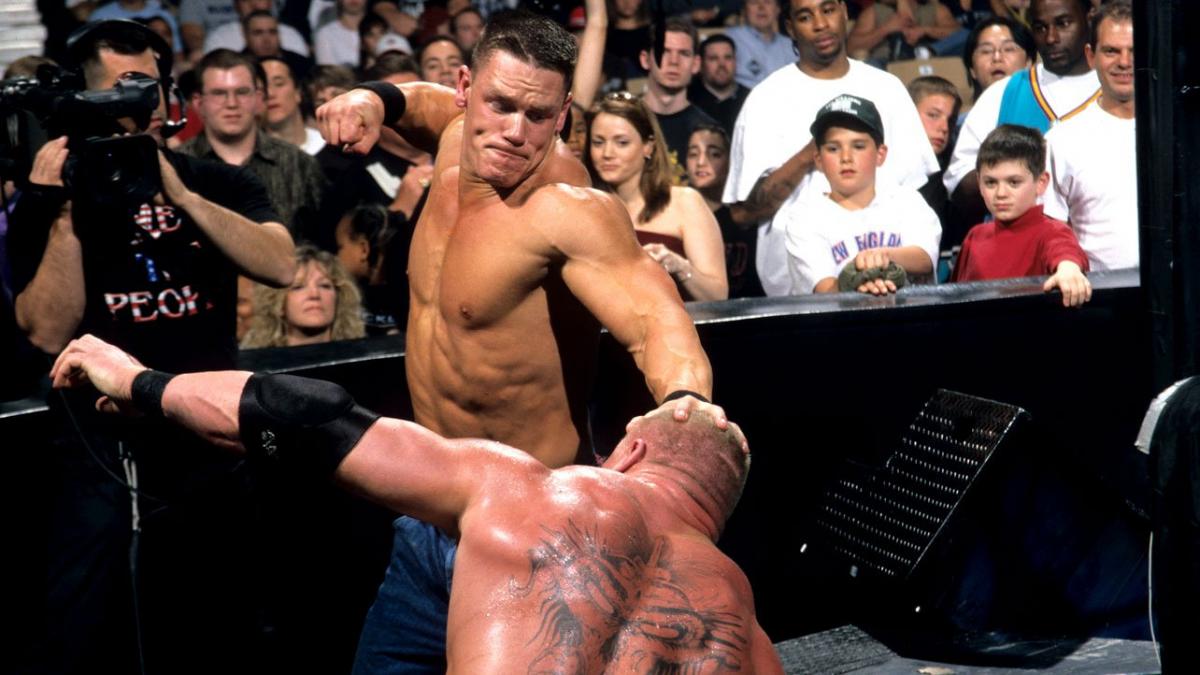 John Cena vs. Brock Lesnar, Backlash 2003