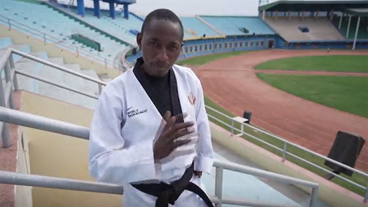 Parfait Hakizimana, Equipo de Refugiados: Para Taekwondo