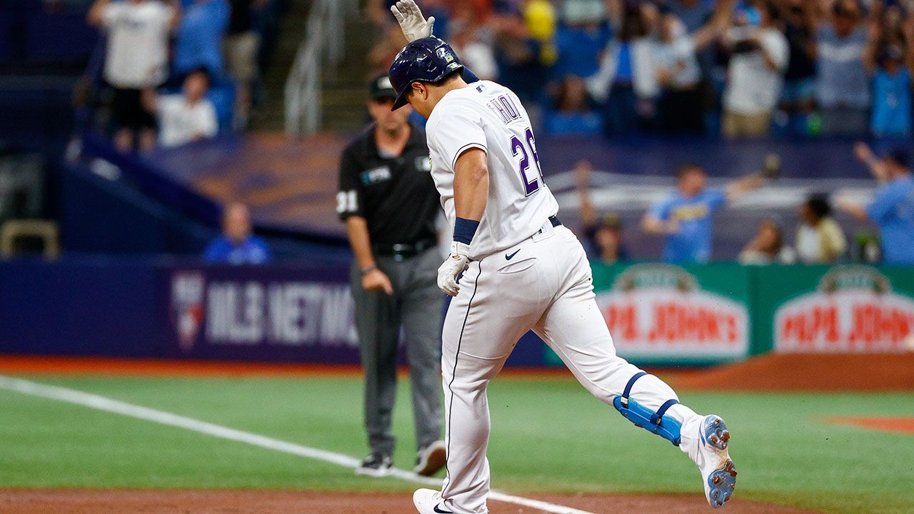 Gran triunfo de los Tampa Bay Rays con uniforme 'retro'