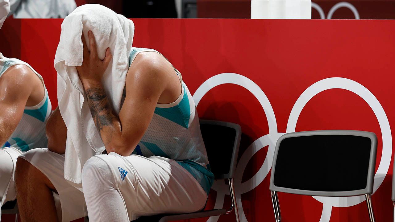 Luka Doncic y la tristeza de quedarse sin medalla en Tokio