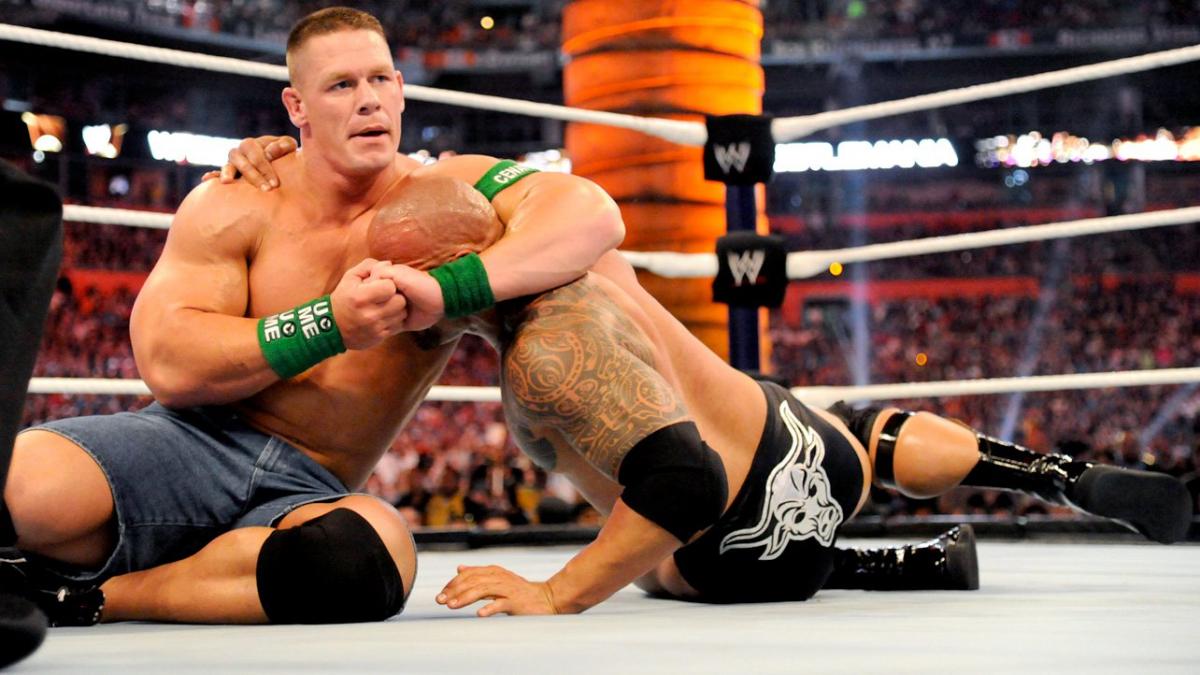 John Cena vs. The Rock,  Wrestlemania 28