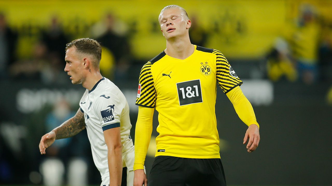 Erling Haaland desató la locura al rescatar a Borussia Dortmund de último minuto