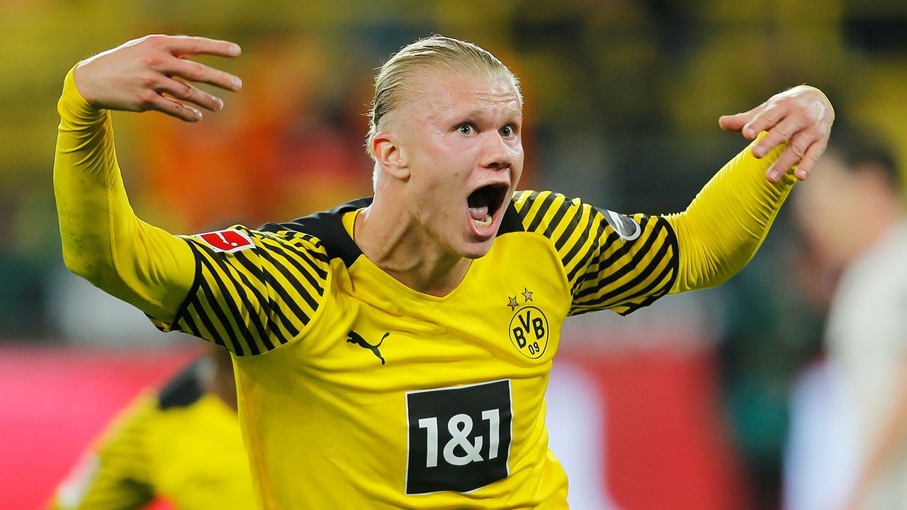 Erling Haaland desató la locura al rescatar a Borussia Dortmund de último minuto