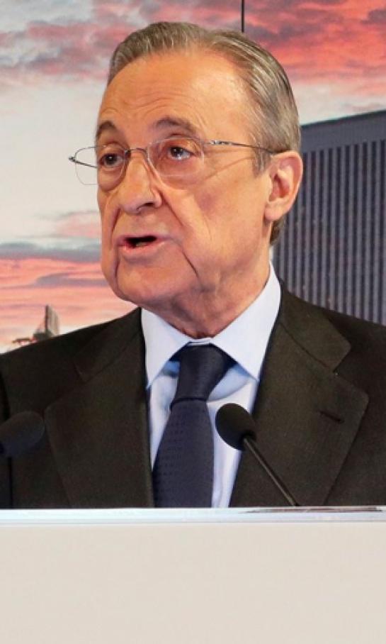 Florentino Pérez negó cualquier implicación en el adiós de Lionel Messi del Barcelona