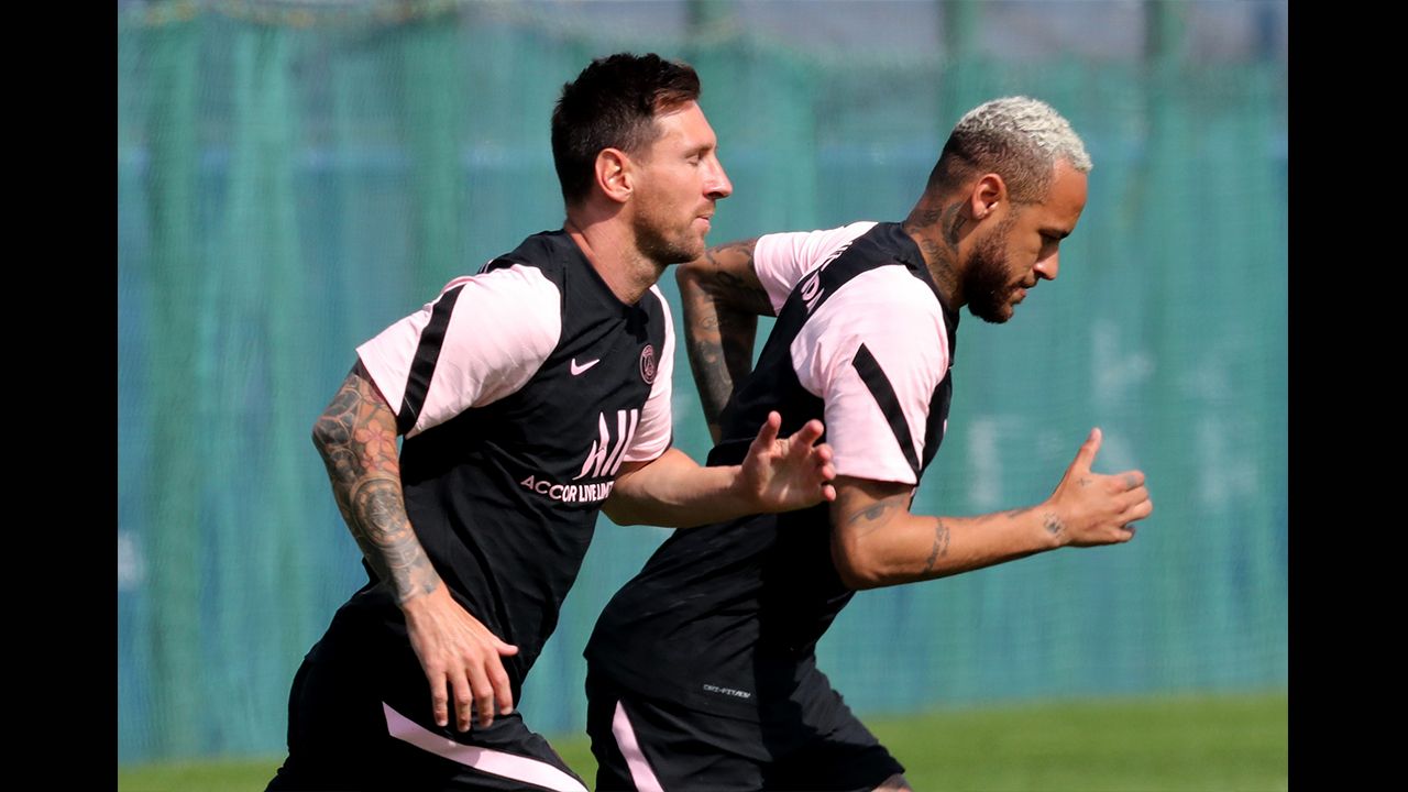 Lionel Messi la pasa de maravilla junto a sus amigos en el Paris Saint-Germain