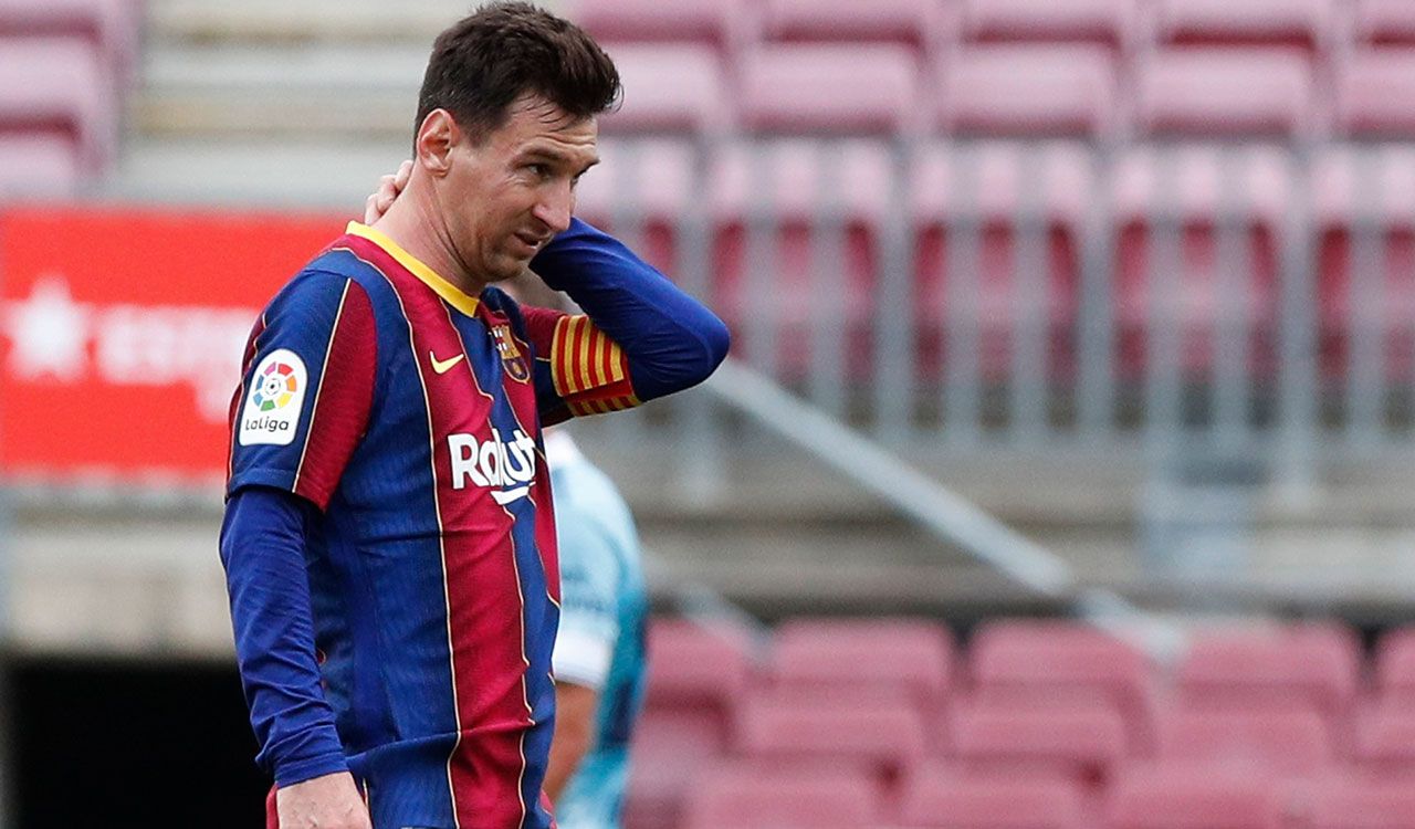 El último partido de Messi con el Barcelona terminó en derrota
