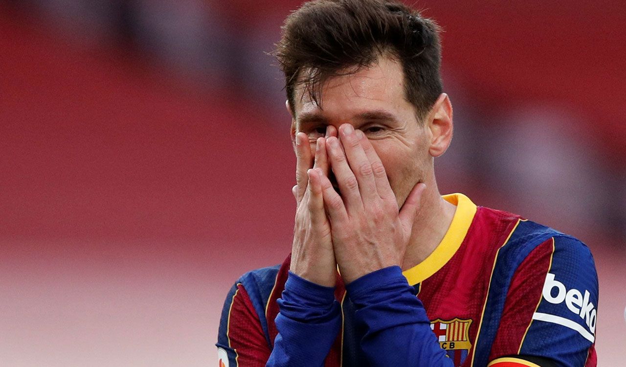 El último partido de Messi con el Barcelona terminó en derrota