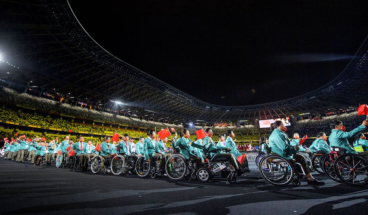 Las mejores postales de la ceremonia inaugural de los Juegos Paralímpicos