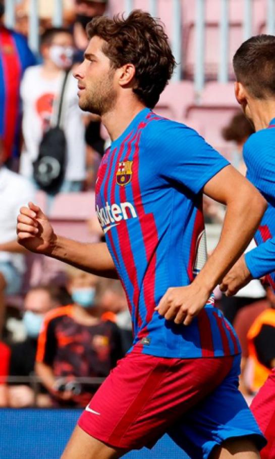 Sergi Roberto y Martin Braithwaite, lesionados en el Barcelona