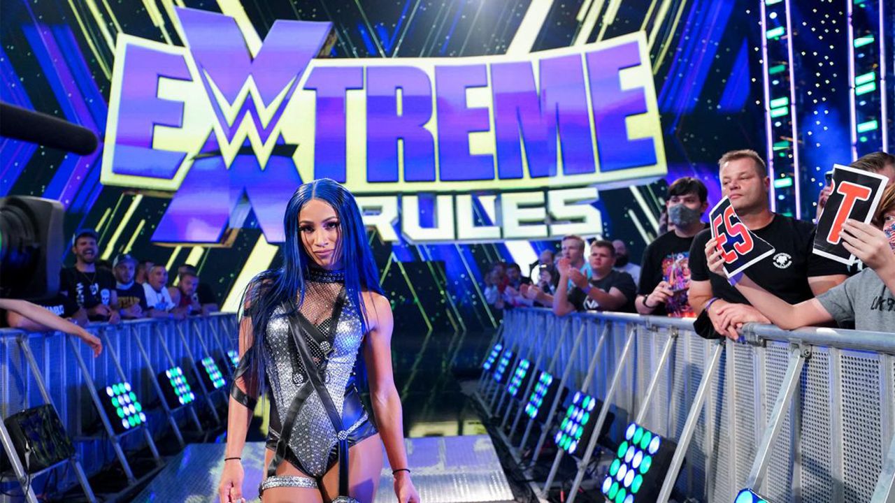 El retorno de Sasha Banks se robó el show en Extreme Rules