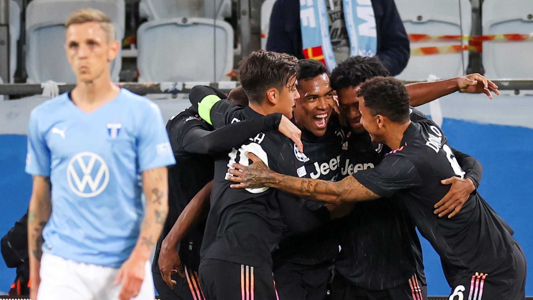 Con goles de Alex Sandro, Paulo Dybala y Álvaro Morata, la 'Vecchia Signora' derrotó al cuadro sueco y es líder del Grupo H.