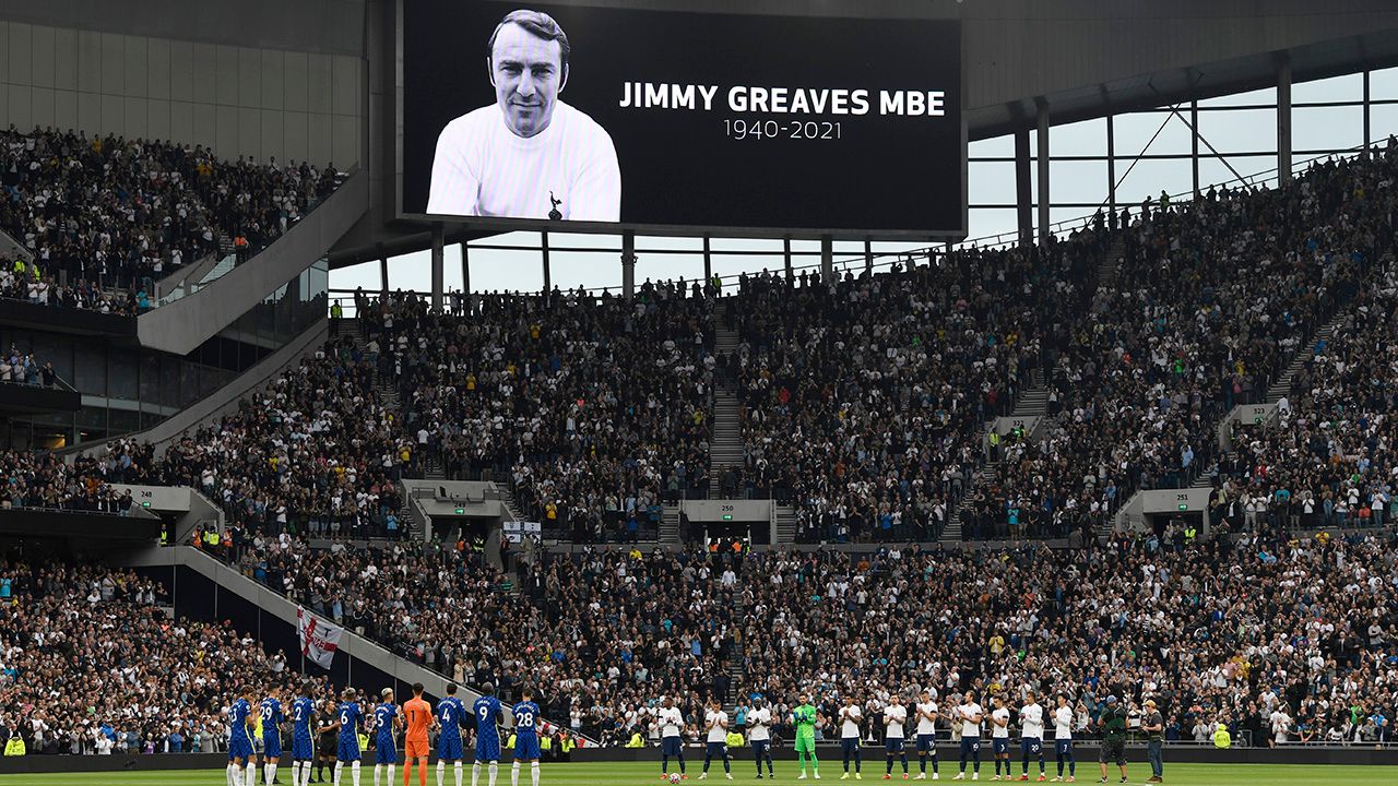 Los equipos de la Premier League rindieron tributo a Jimmy Greaves