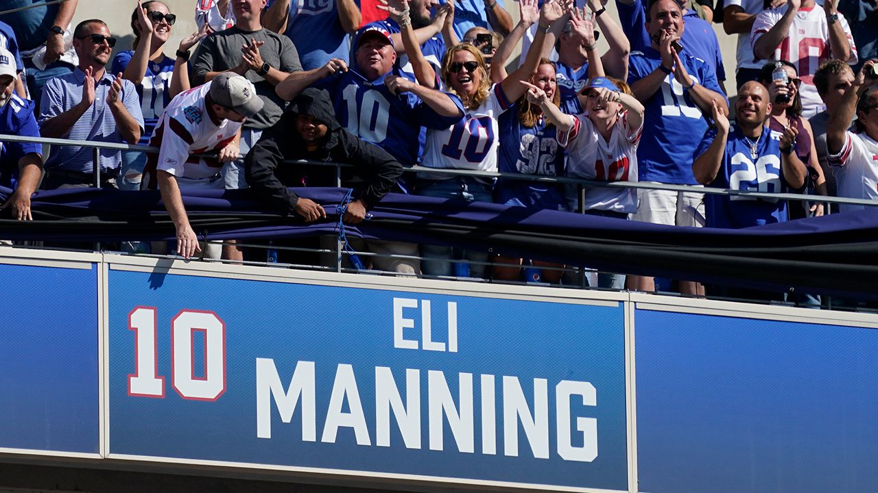 El nombre de Eli Manning vivirá por siempre en el MetLife Stadium