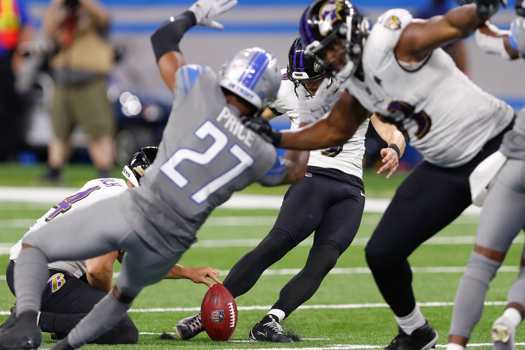 Justin Tucker, un pateador de altos tonos