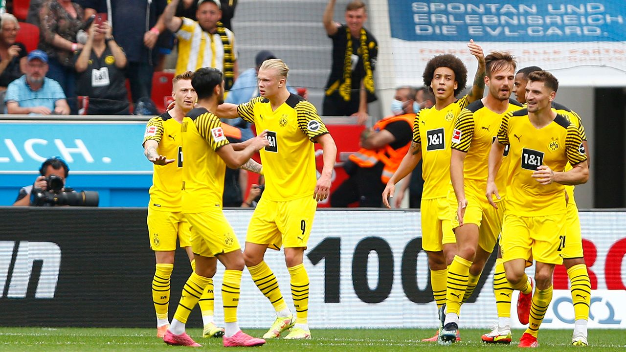 Erling Haaland terminó con el invicto de Leverkusen y Borussia Dortmund escala posiciones