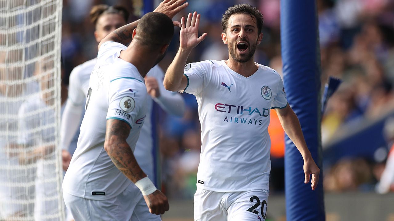 Un gol de Bernardo Silva confirma la mejoría de Manchester City