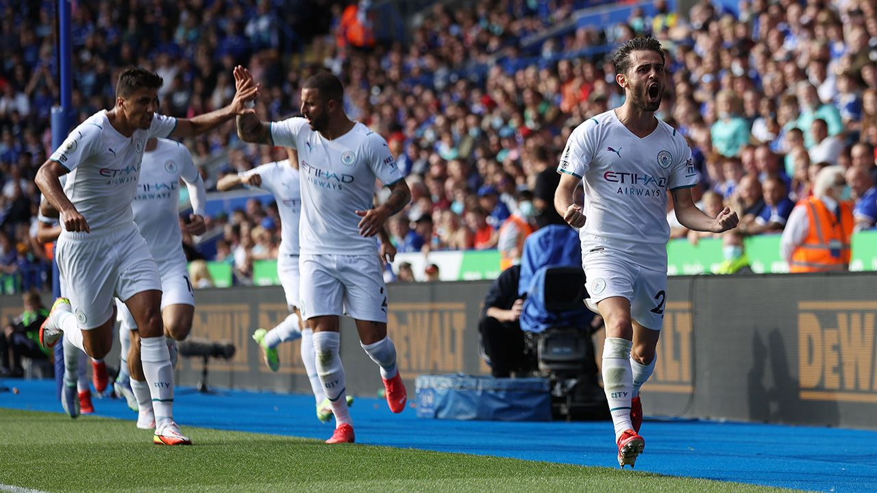 Un gol de Bernardo Silva confirma la mejoría de Manchester City