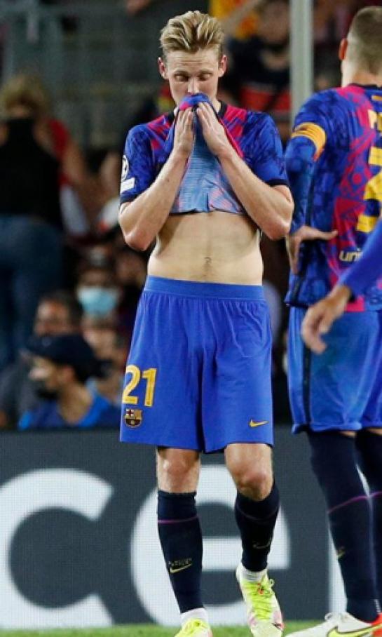 El peor partido de Barcelona en la Champions League y los datos así lo comprueban