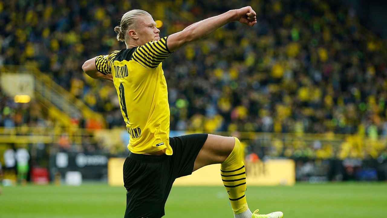 Con doblete de Erling Haaland, Borussia Dortmund vapuleó a Unión Berlin