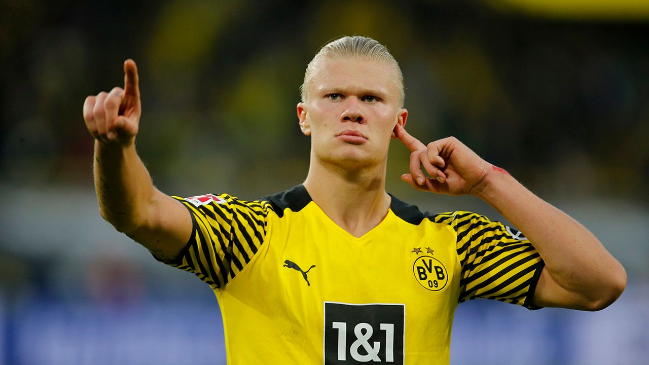 Con doblete de Erling Haaland, Borussia Dortmund vapuleó a Unión Berlin