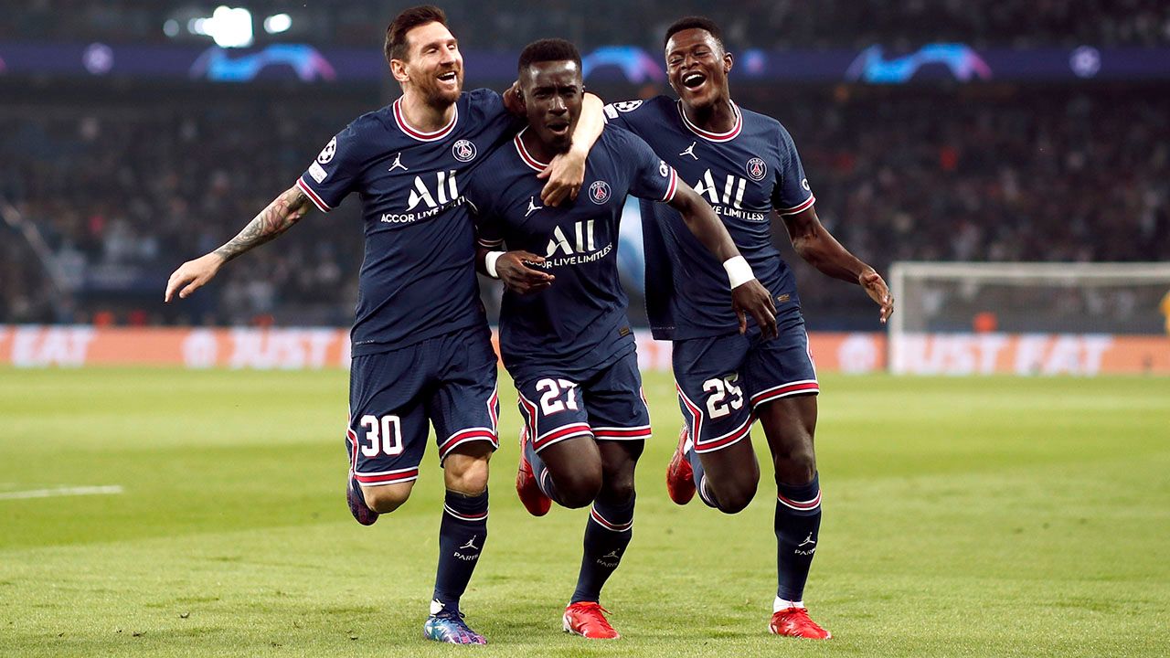 Idrissa Gueye marcó su primer gol en Champions League frente a Manchester City