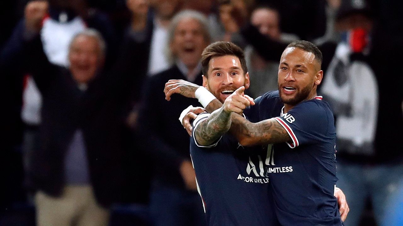 Lionel Messi marcó su primer gol en Champions League con Paris Saint-Germain