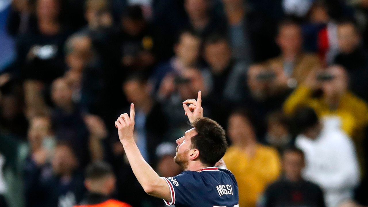 Lionel Messi marcó su primer gol en Champions League con Paris Saint-Germain