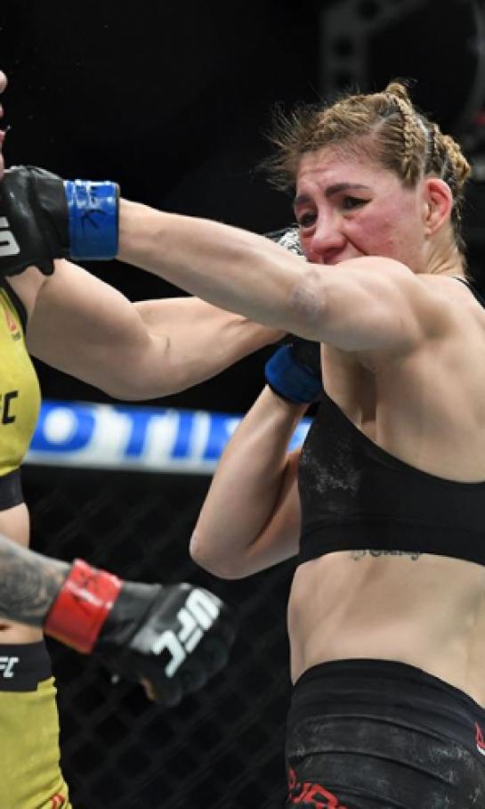 Irene Aldana se quedó sin rival para UFC 268