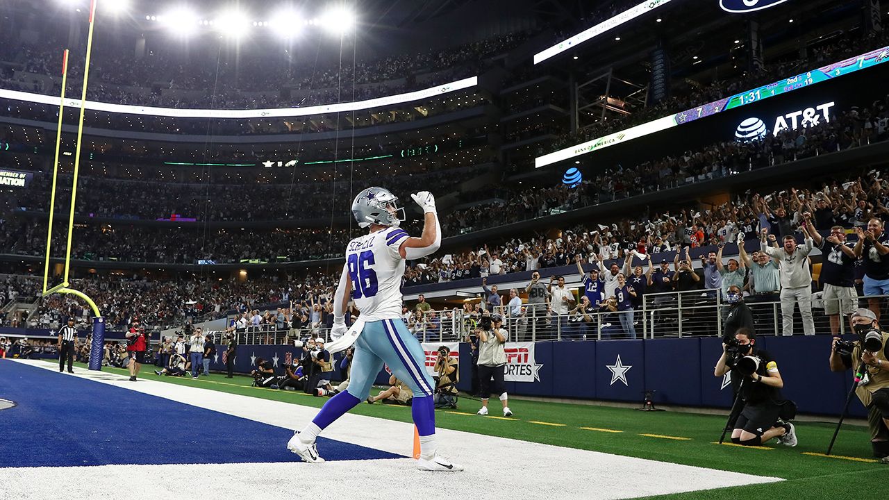 Dalton Shultz ha sido una grata revelación para la ofensiva de la estrella solitaria