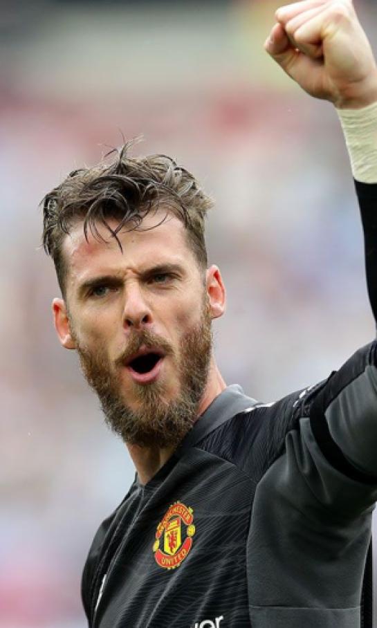 De Gea y Cristiano, los héroes de Manchester United