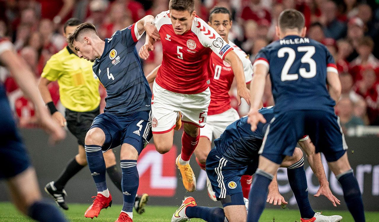 Dinamarca, sin contratiempos ante Escocia en las eliminatorias