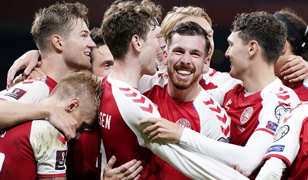 La aplanadora danesa acaricia el Mundial de Catar 2022