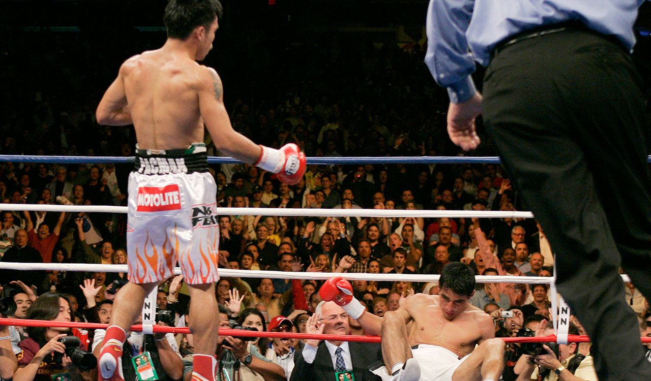 Postales inolvidables de Manny Pacquiao sobre el ring
