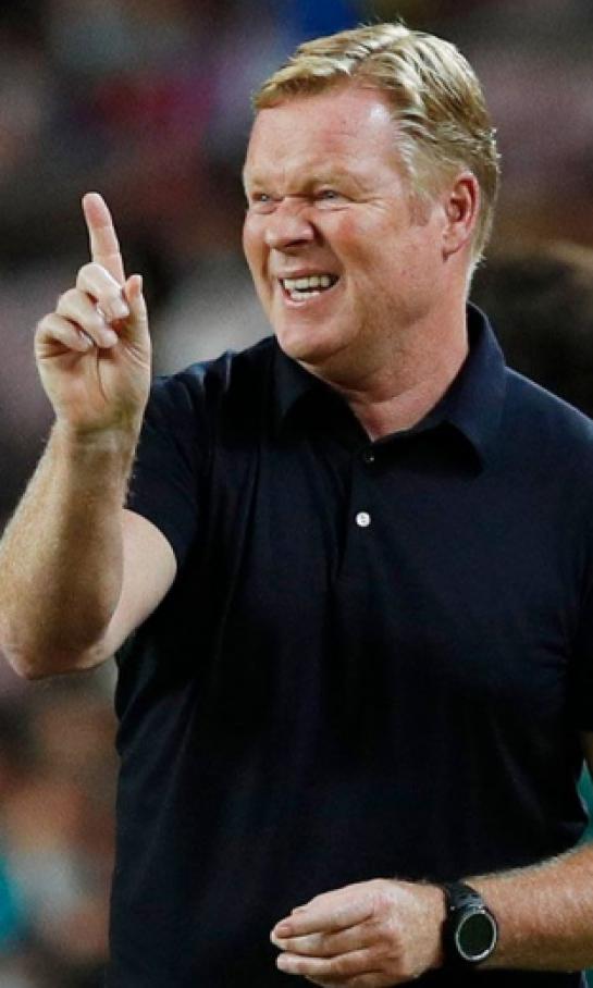 Ronald Koeman inamovible en el Barcelona