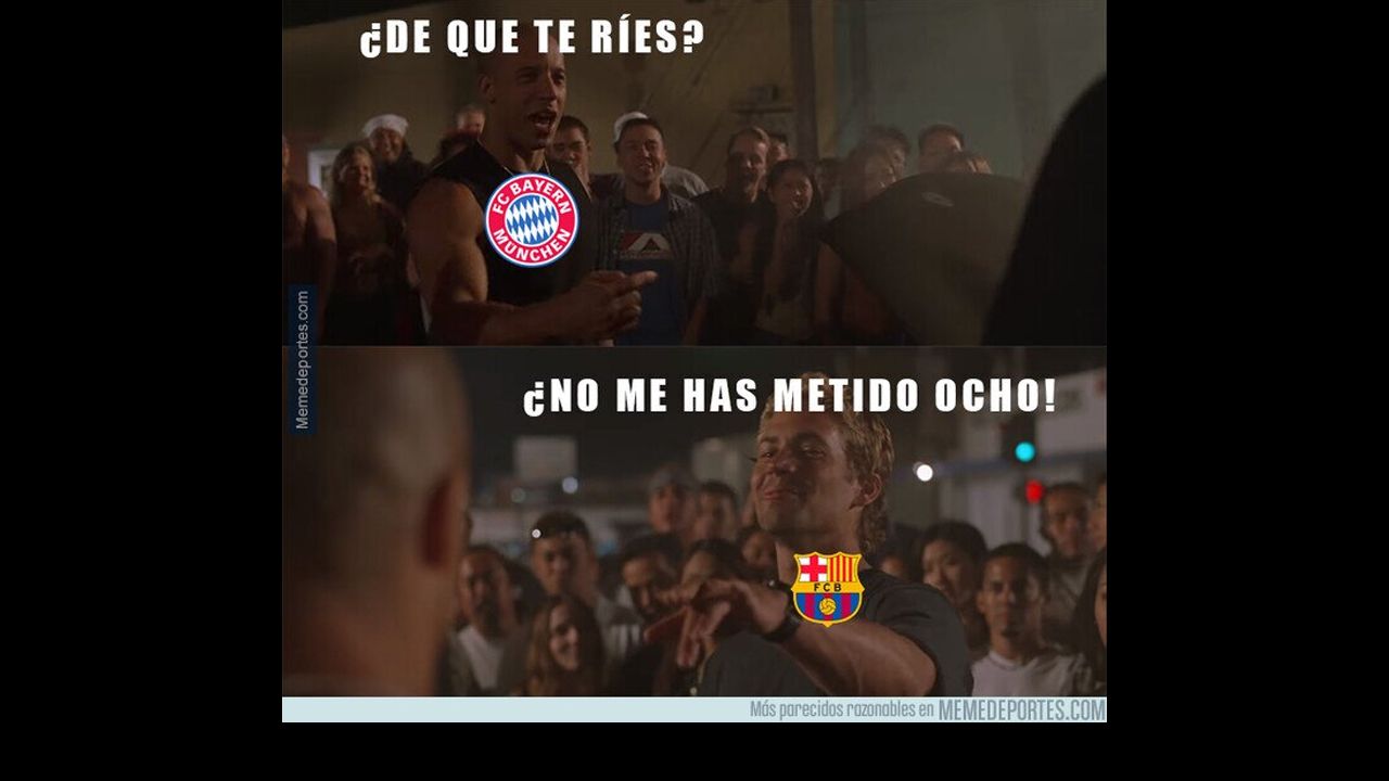 Los memes no se olvidan del Barcelona ni de Cristiano Ronaldo en Champions League