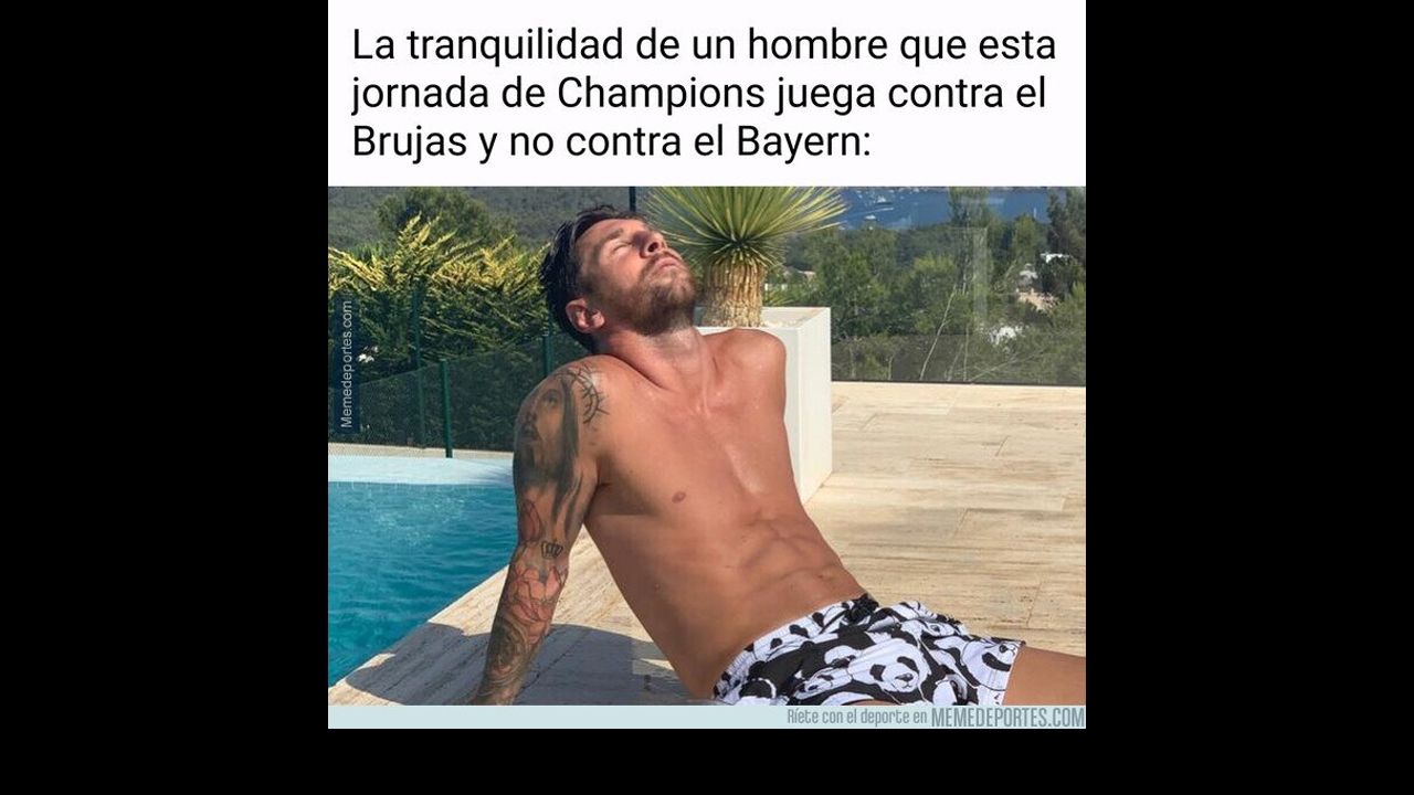 Los memes no se olvidan del Barcelona ni de Cristiano Ronaldo en Champions League