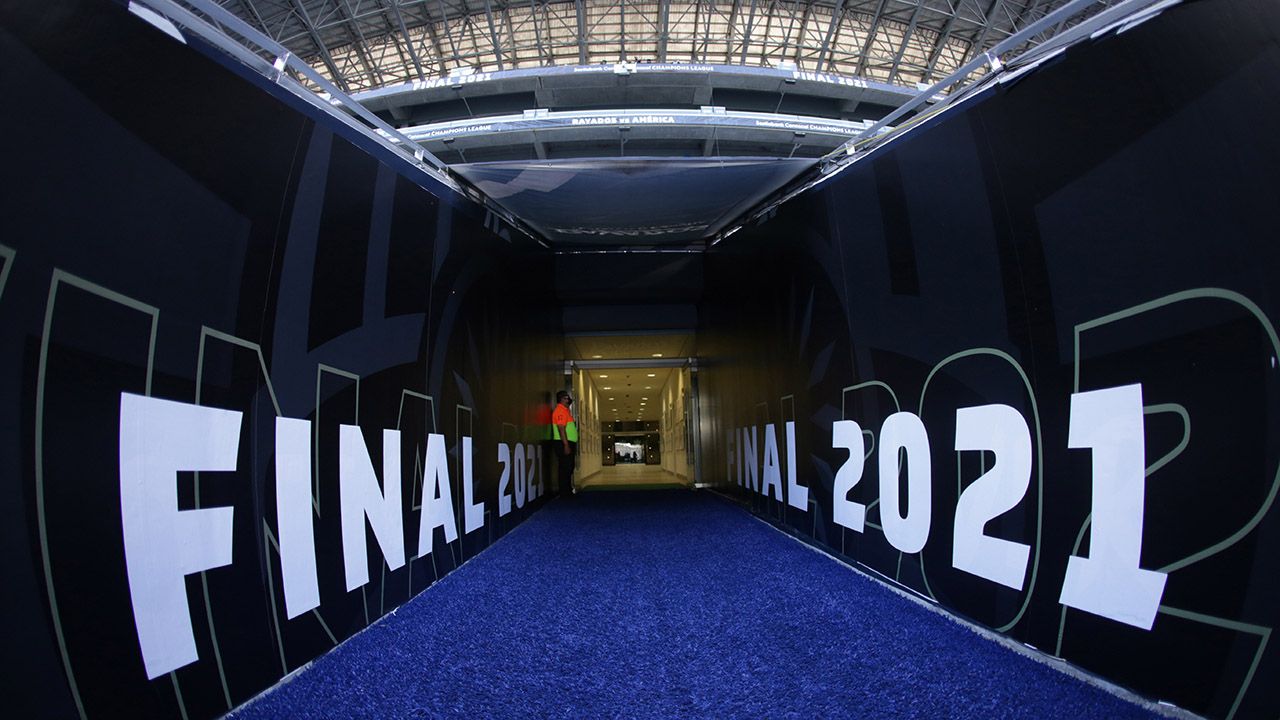 El 'Gigante de Acero', de fiesta para la gran final de CONCACAF