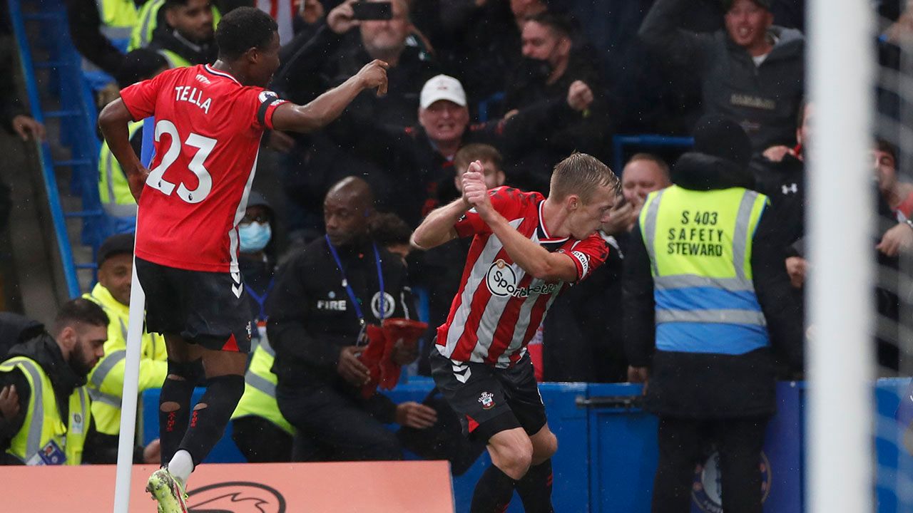 Chelsea venció a Southampton y dormirá como líder de la Premier League