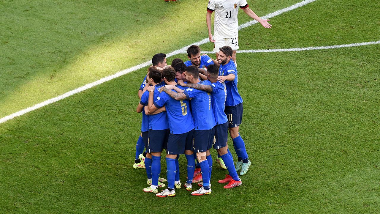 Italia derrota a Bélgica y es tercer lugar de la UEFA Nations League