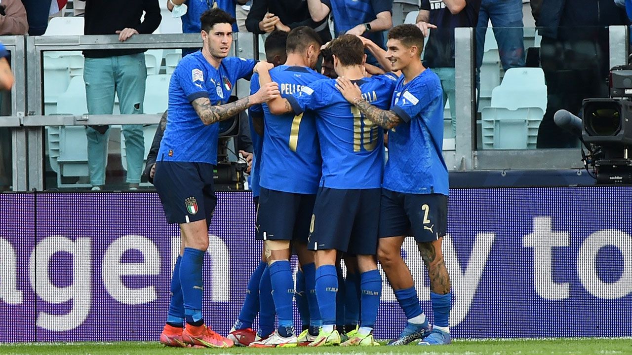 Italia derrota a Bélgica y es tercer lugar de la UEFA Nations League