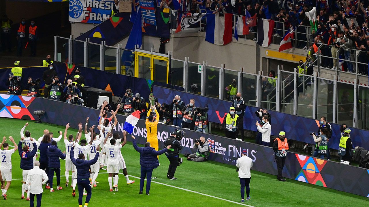 Francia levantó el título en San Siro y es campeón de la UEFA Nations League