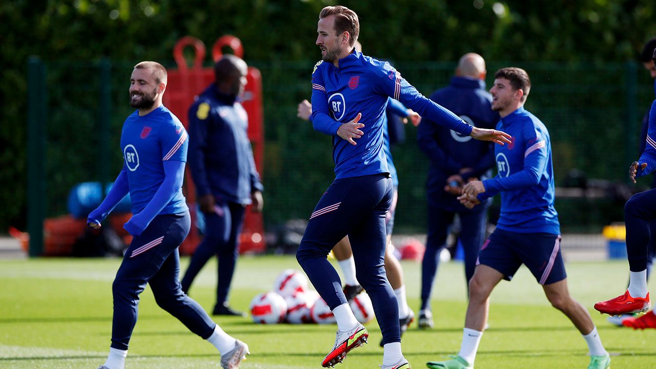 Inglaterra entrenó concentrado y muy cerca de Qatar 2022