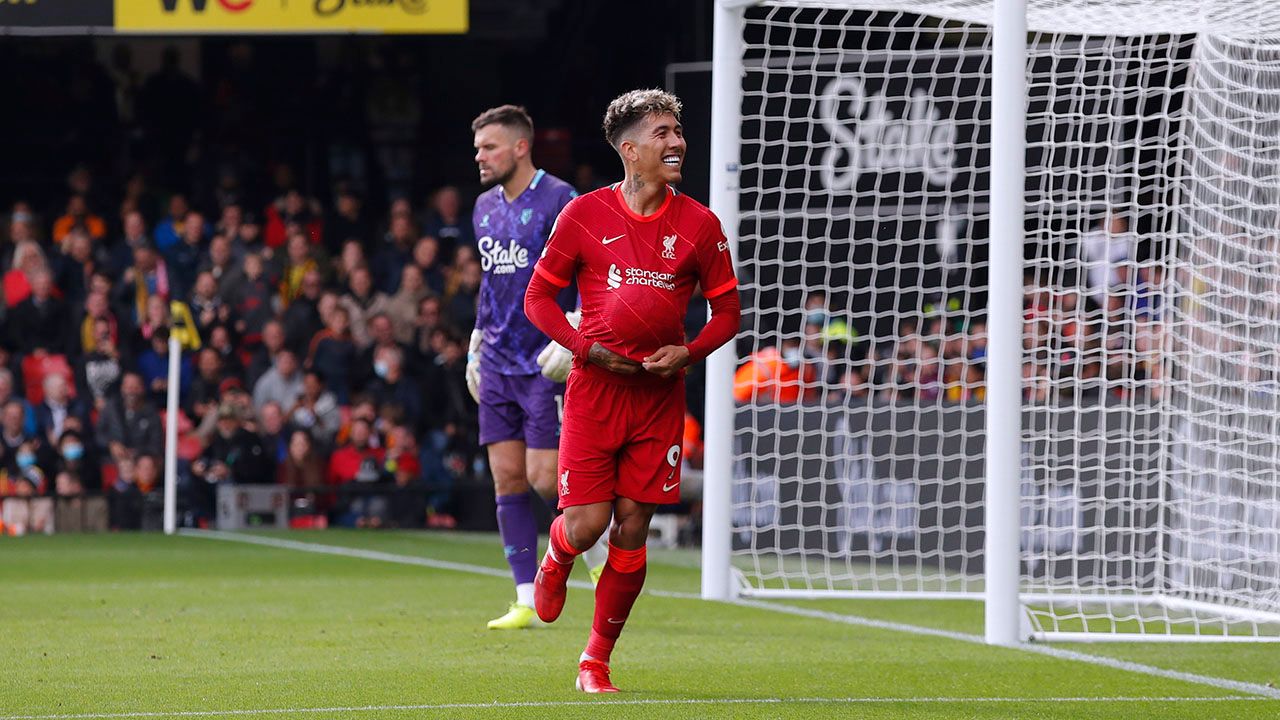 Festín de goles del tridente de  Liverpool a Watford