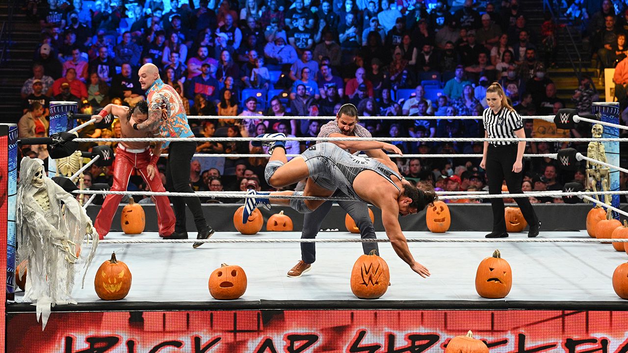 Así fue la espectacular noche de Halloween en SmackDown
