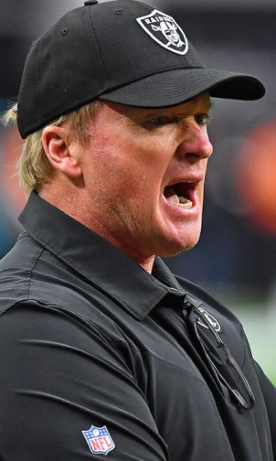 ¡Cero tolerancia!, Jon Gruden ya no es el head coach de los Raiders