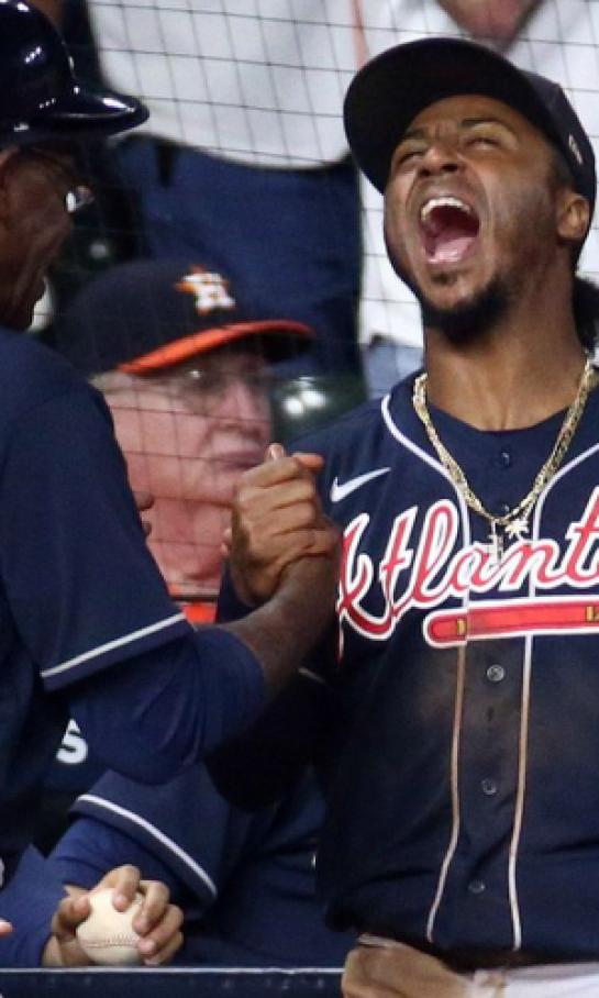 Los Braves siguen embalados y se llevaron el Juego 1 de la Serie Mundial