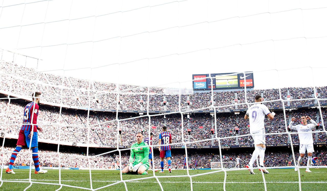 David Alaba 'vacuna' al Barcelona y marca su primer gol en un Clásico