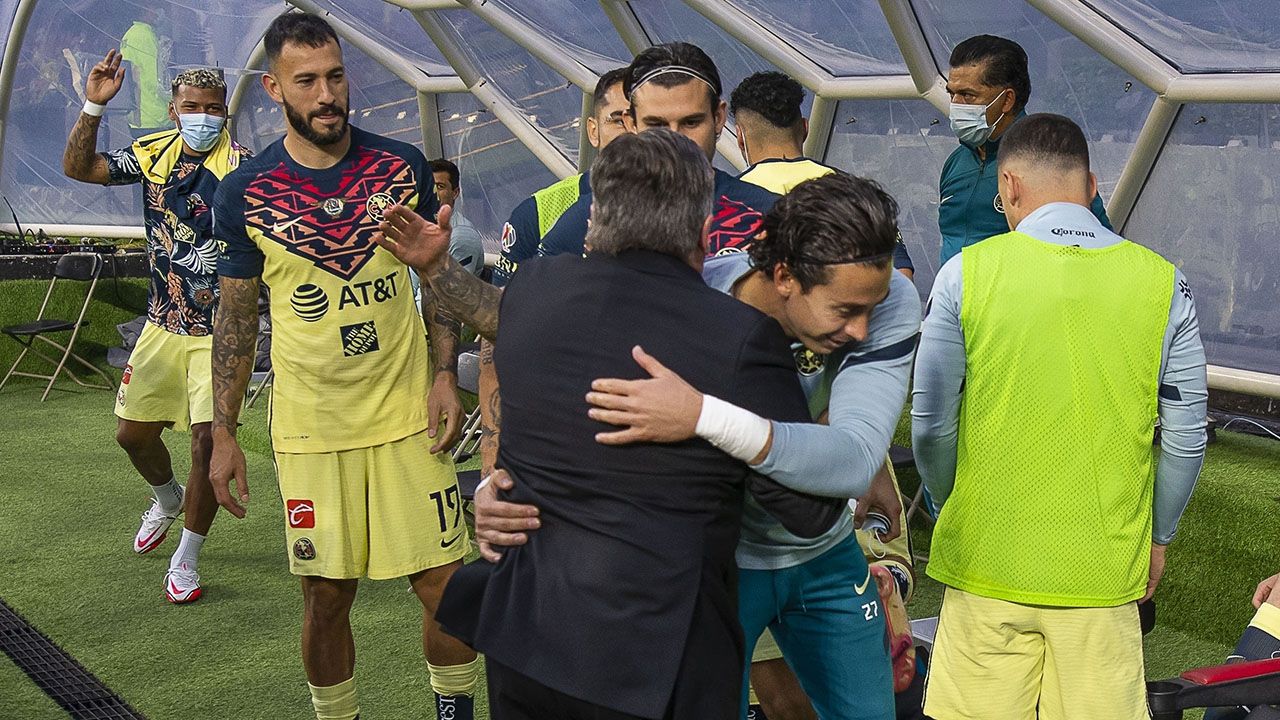 El 'Piojo' regresó al Estadio Azteca para enfrentar al equipo con el cual ganó dos títulos en dos etapas.