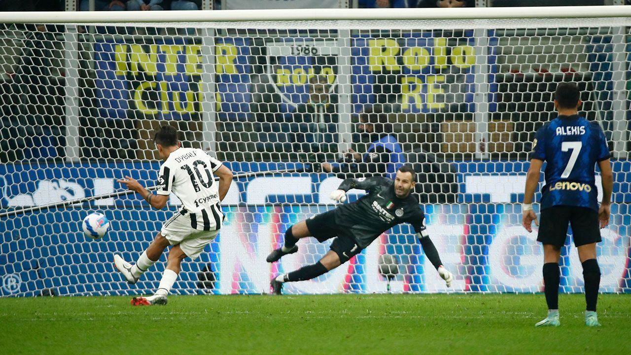 Paulo Dybala frustra al Inter y rescata a la Juventus en la Serie A