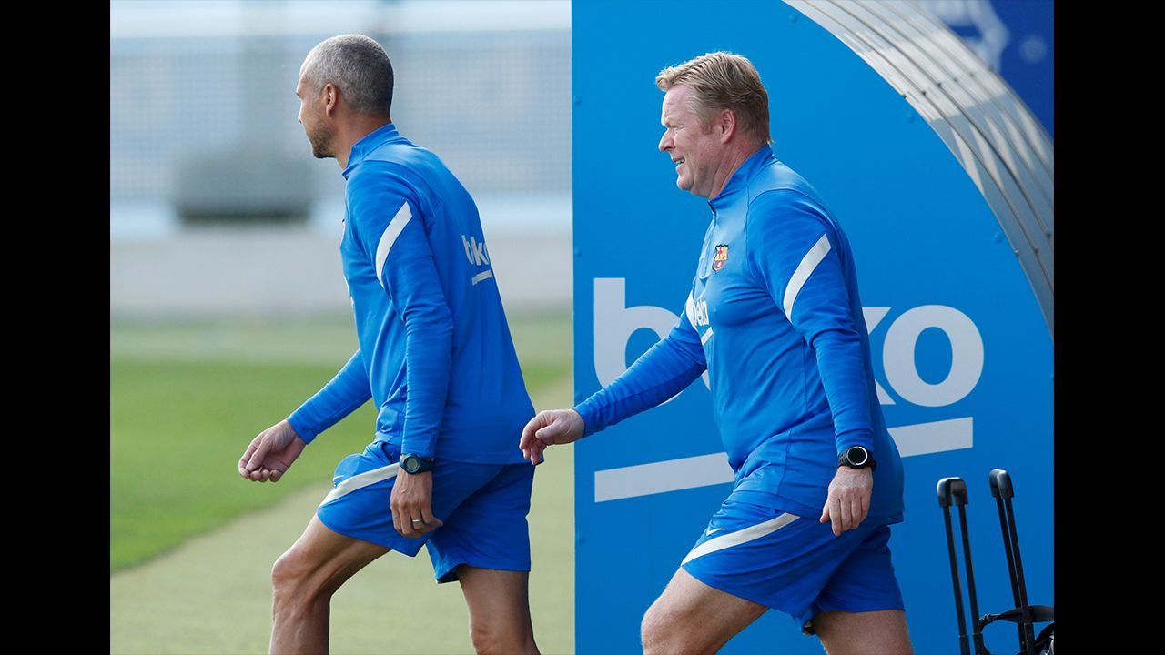 ¿El último entrenamiento de Ronald Koeman al frente del Barcelona?